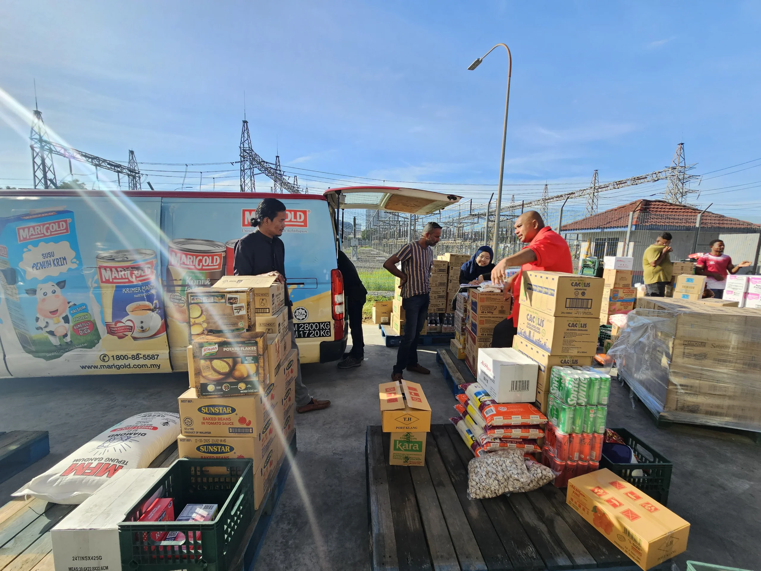 Food Service support for retailer for order checking
